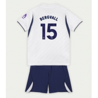 Tottenham Hotspur Lucas Bergvall #15 Hemmatröja Barn 2026-27 Kortärmad (+ Korta byxor)